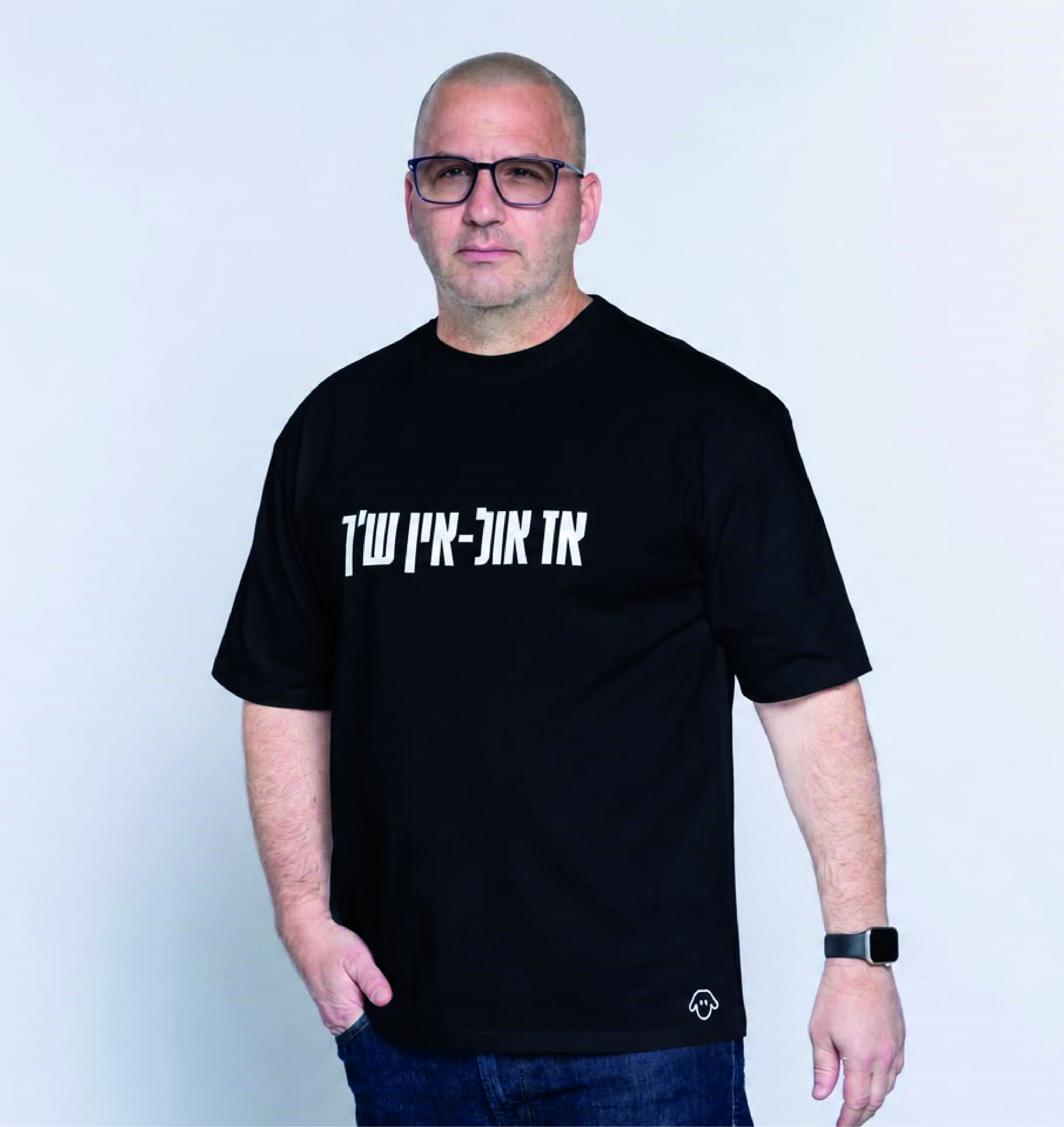 טי שירט אול-אין שחור - תמונה 2
